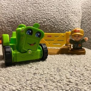 Little People Tractor and Gate